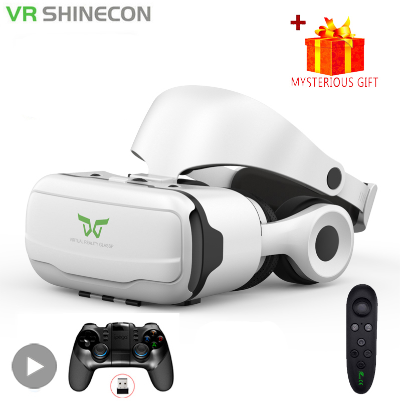 Vr Headset Pc - VR-bril Virtual Reality 3D-headsethelm voor Android