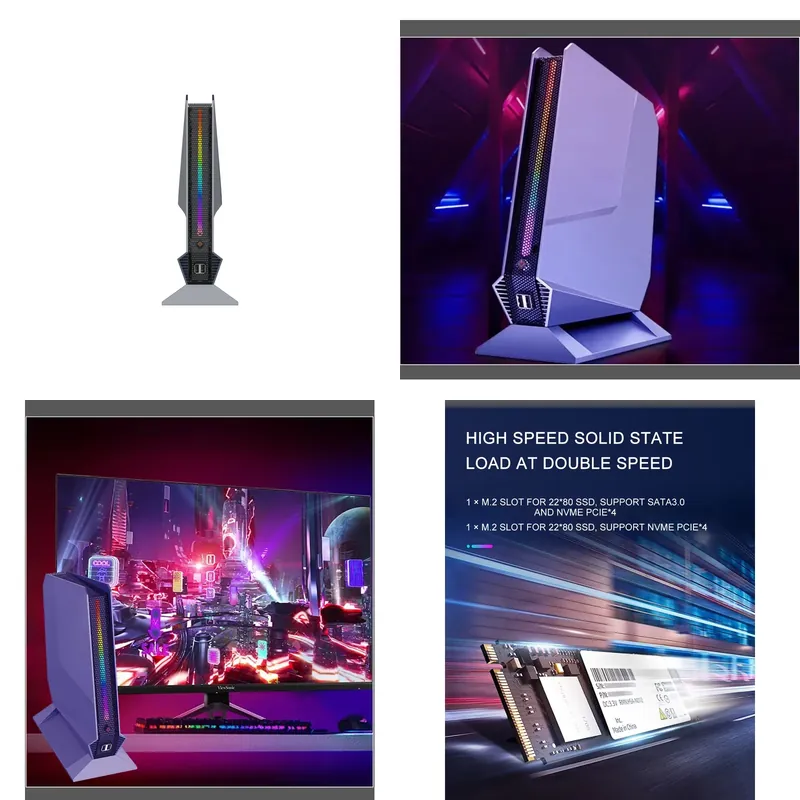 Pc Gaming Rtx 4060 - 13e generatie I9 Gaming Mini PC