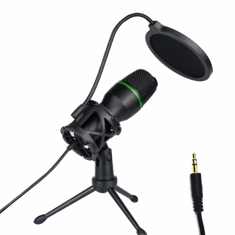 Pc Gaming Live Streaming - Condensatormicrofoon USB Bedraad Voor PC Laptop