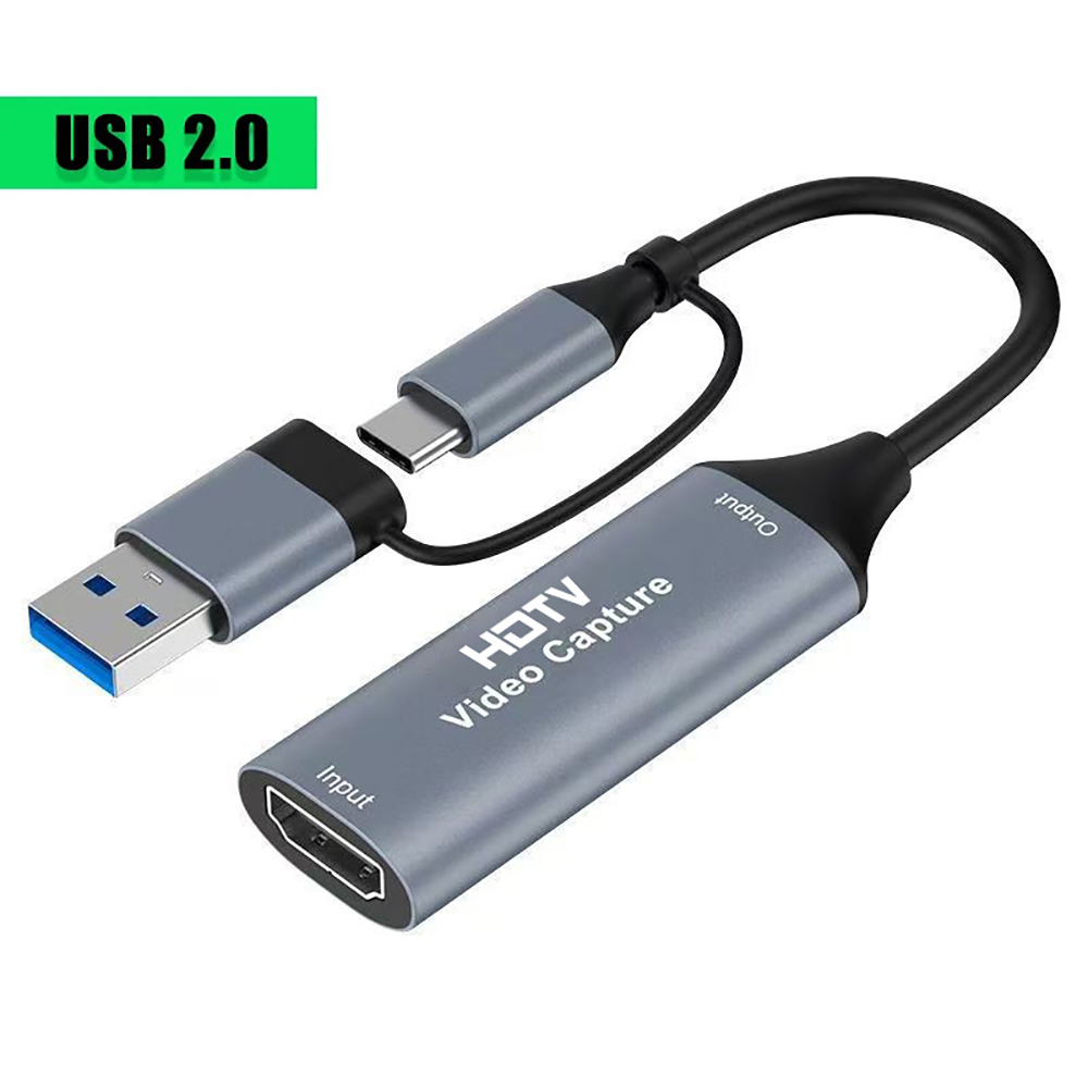 Capture Card Hdmi - 2-in-1 USB 3.0 Video Capture Card