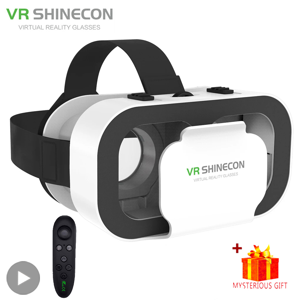 Vr Headset Pc - Shinecon 3D VR-bril Virtual Reality Viar-bril