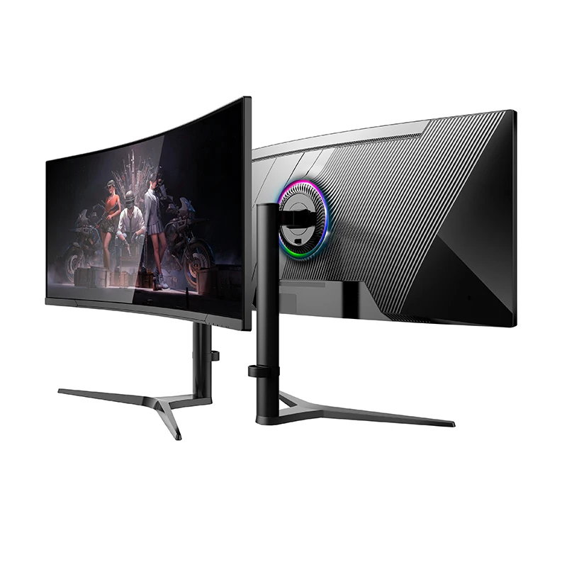 Pc Gaming Ultrawide Monitor - Gamingmonitor 4K 34 inch gebogen schermmonitor