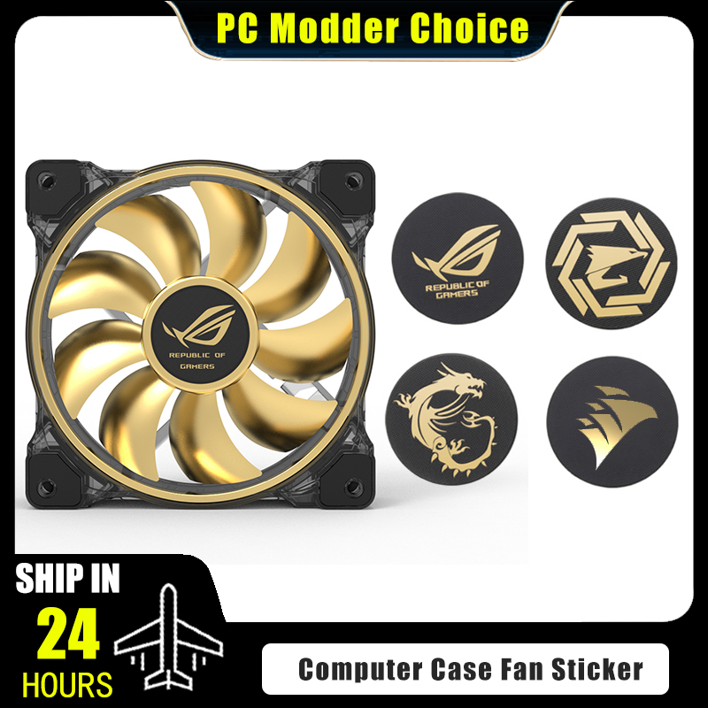 Pc Gaming Rog - Computerkast Fan Logo Sticker, ROG MSI