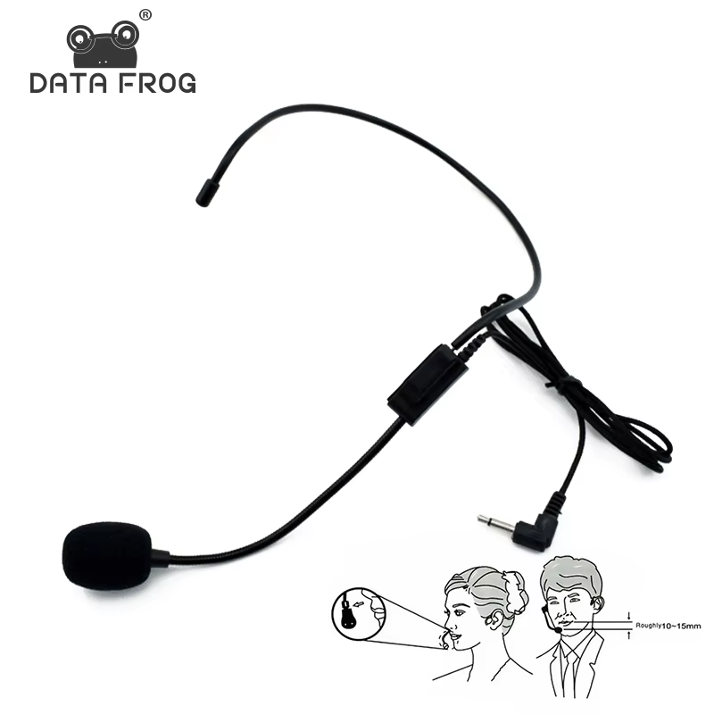 Pc Gaming Live Streaming - DATA FROG 3,5 mm bedrade microfoon