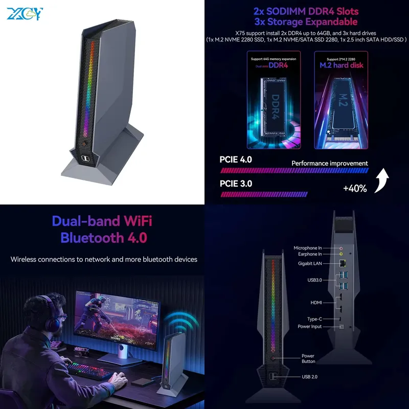 Pc Gaming Rtx 4060 - 【CHIMU HOME】 Gaming Mini PC Core