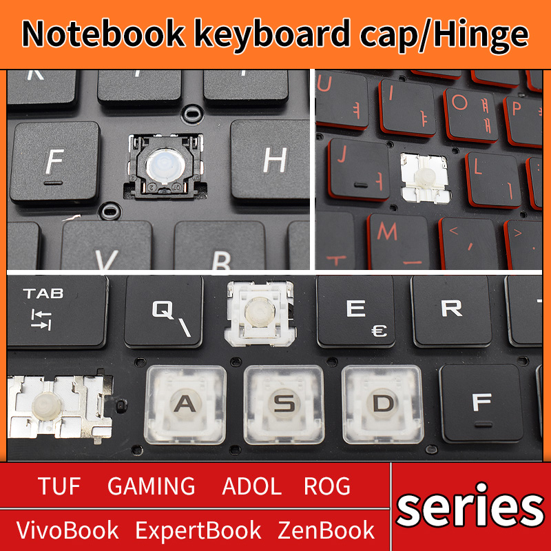 Pc Gaming Rog - Vervanging Keycap Key Cap Rubber Schaar