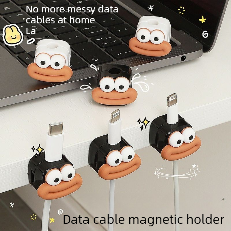 Desk Cable Organizer - 1/5/10 stuks Magnetische Kabelclips Bureau Kabel