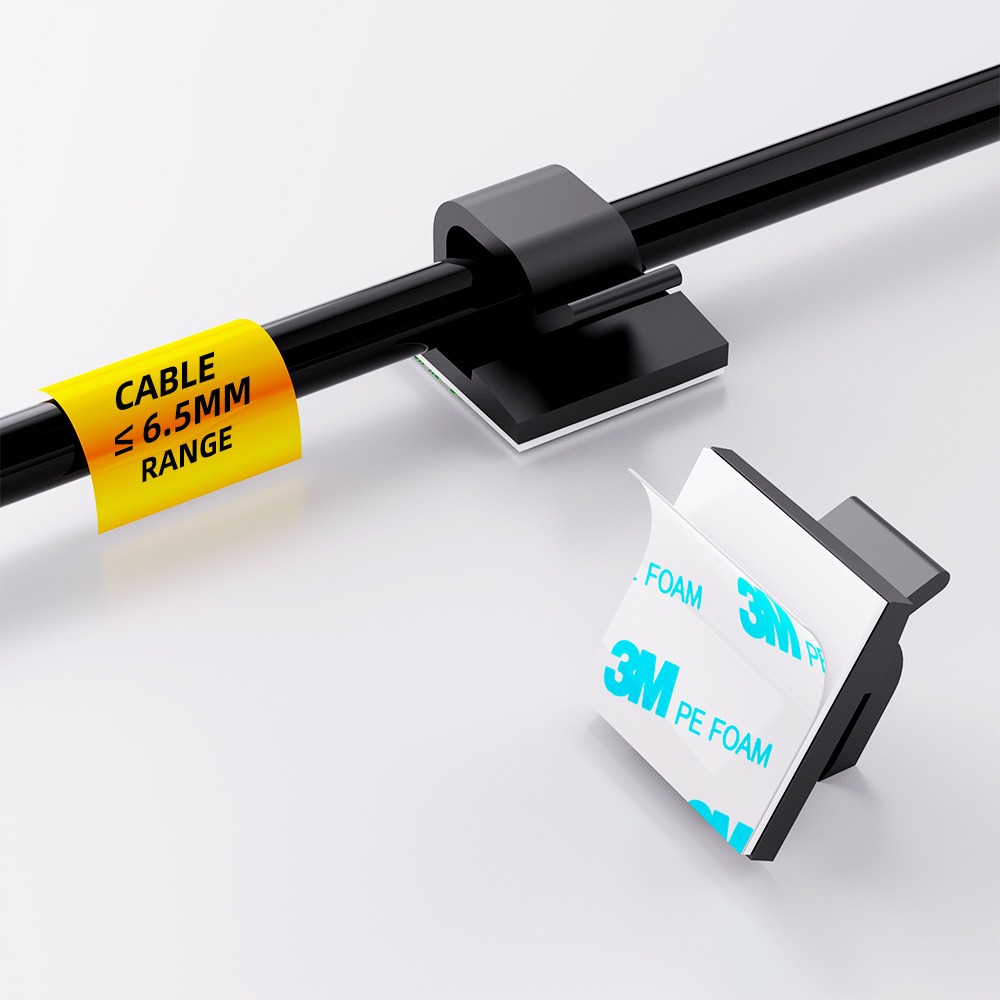 R-vormige transparante plastic - Desk Cable Organizer recensie en prijs