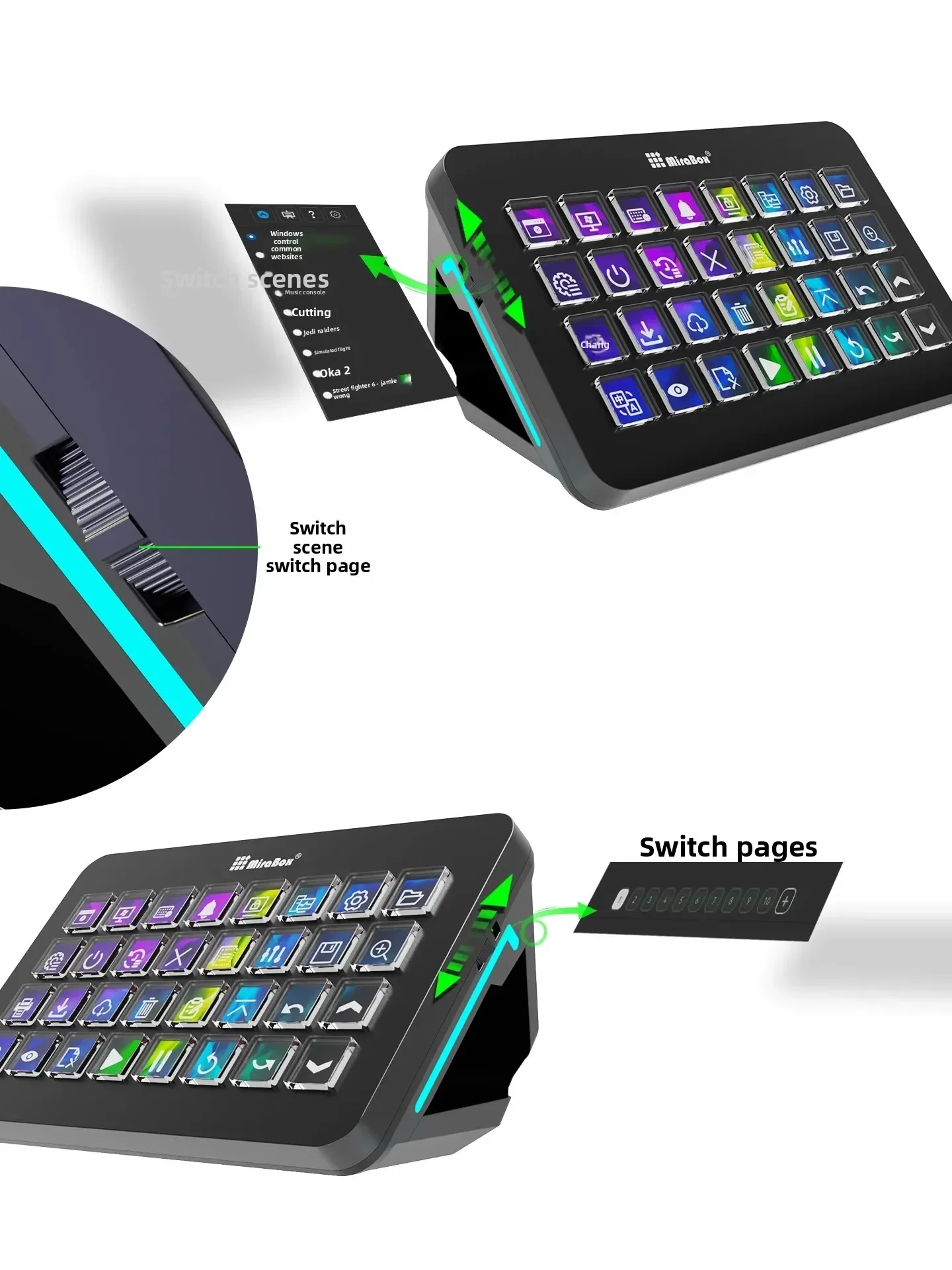 Mirabox XL Stream Deck Macroto - Pc Gaming Live Streaming recensie en prijs