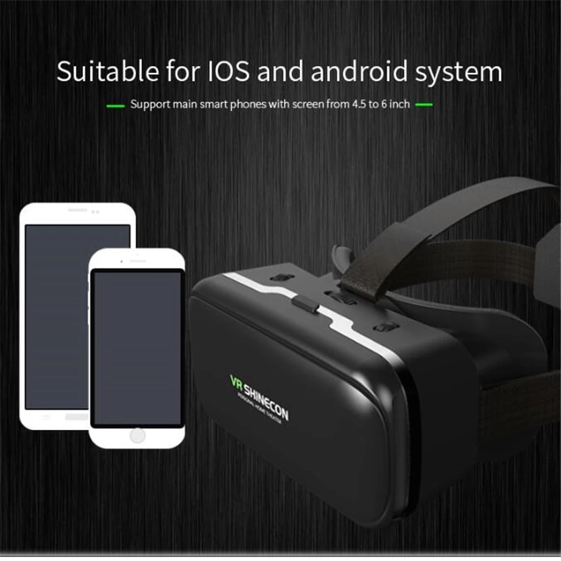 Shinecon VR-bril 3D Virtual Re - Vr Headset Pc recensie en prijs