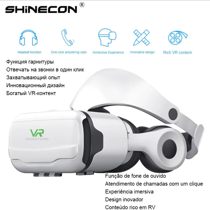 VR-bril Virtual Reality 3D-hea - Vr Headset Pc recensie en prijs