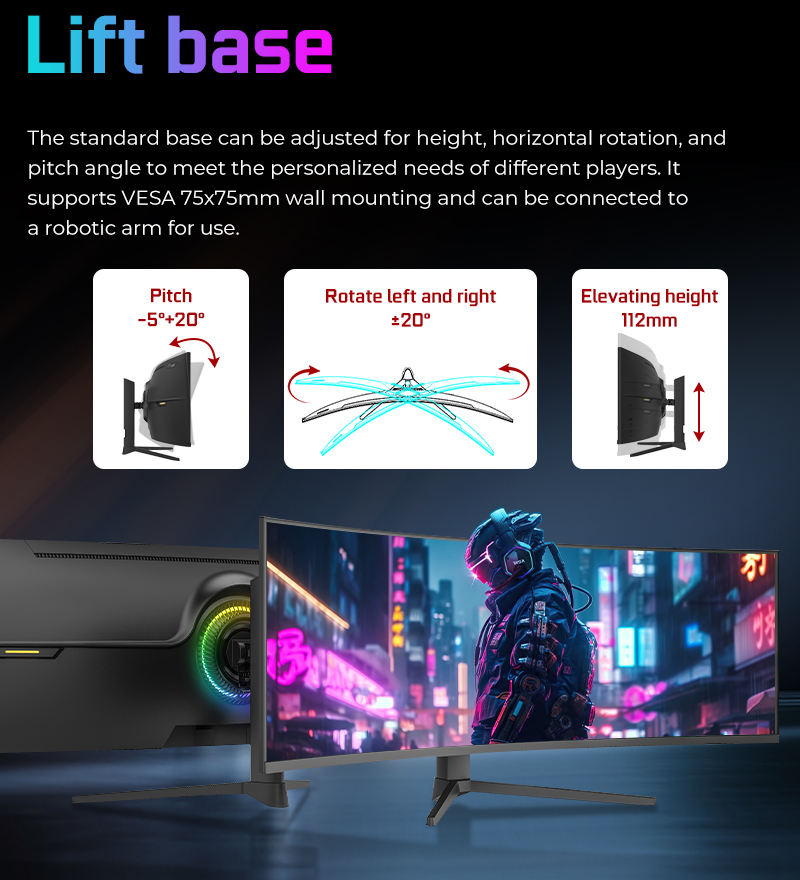R3800 Gebogen 49-inch Gaming M - Pc Gaming Ultrawide Monitor recensie en prijs