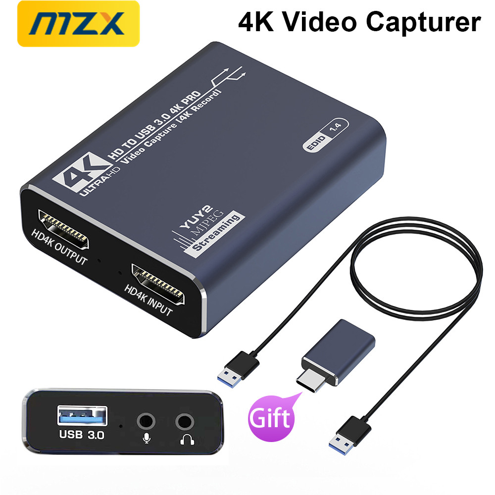 Mzx 4K Video Capture Kaart Boa - Capture Card Hdmi recensie en prijs