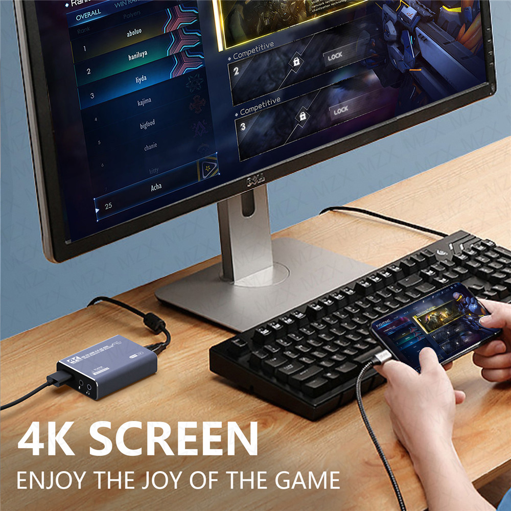 Mzx 4K Video Capture Kaart Boa - Capture Card Hdmi recensie en prijs