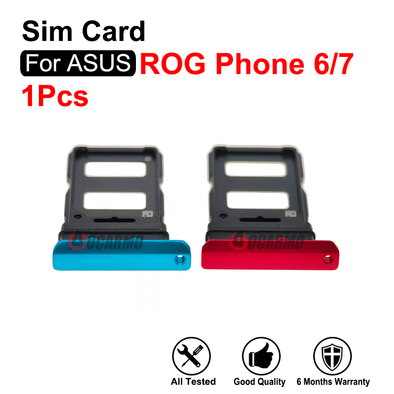 Blauw Rood Sim Tray Voor ASUS  - Pc Gaming Rog recensie en prijs