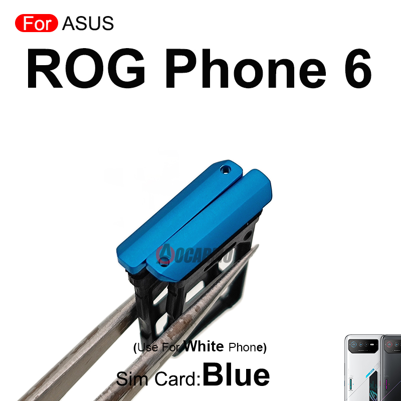 Blauw Rood Sim Tray Voor ASUS  - Pc Gaming Rog recensie en prijs