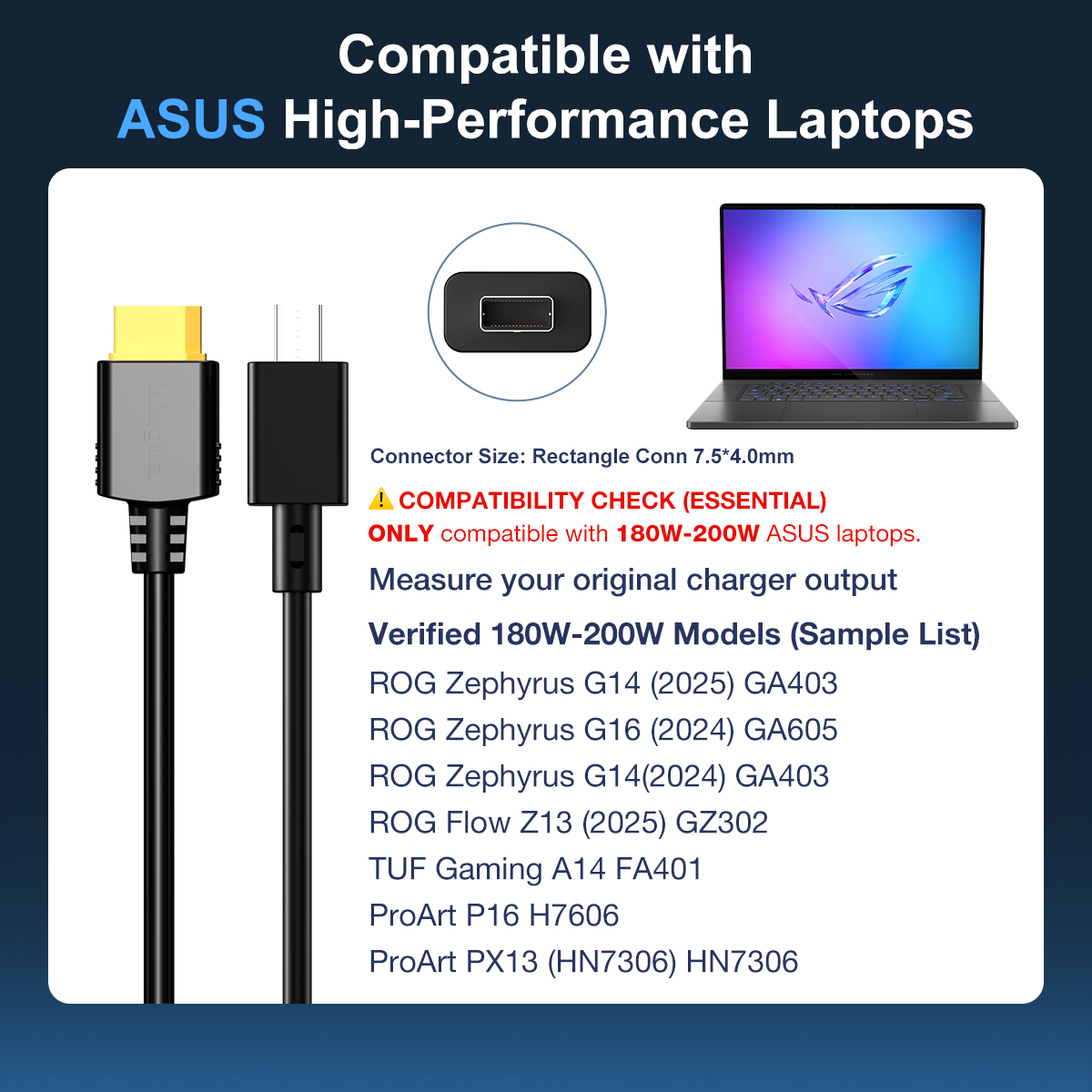 200W 260W Laptoplader voor Asu - Pc Gaming Rog recensie en prijs