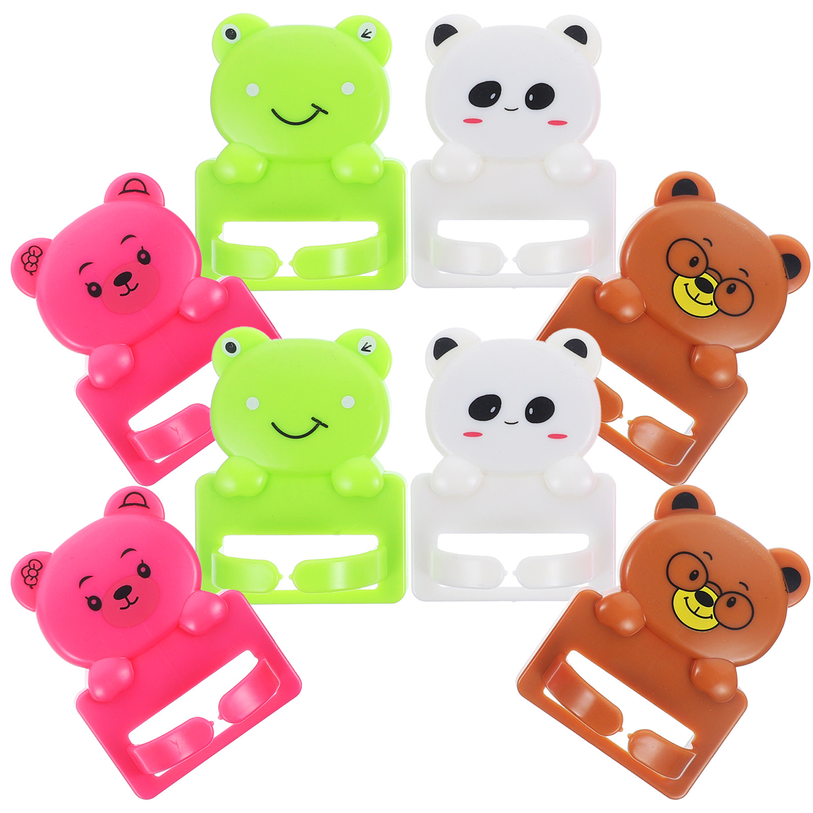 8 stuks cartoon zuignaphaken s - Desk Cable Organizer recensie en prijs