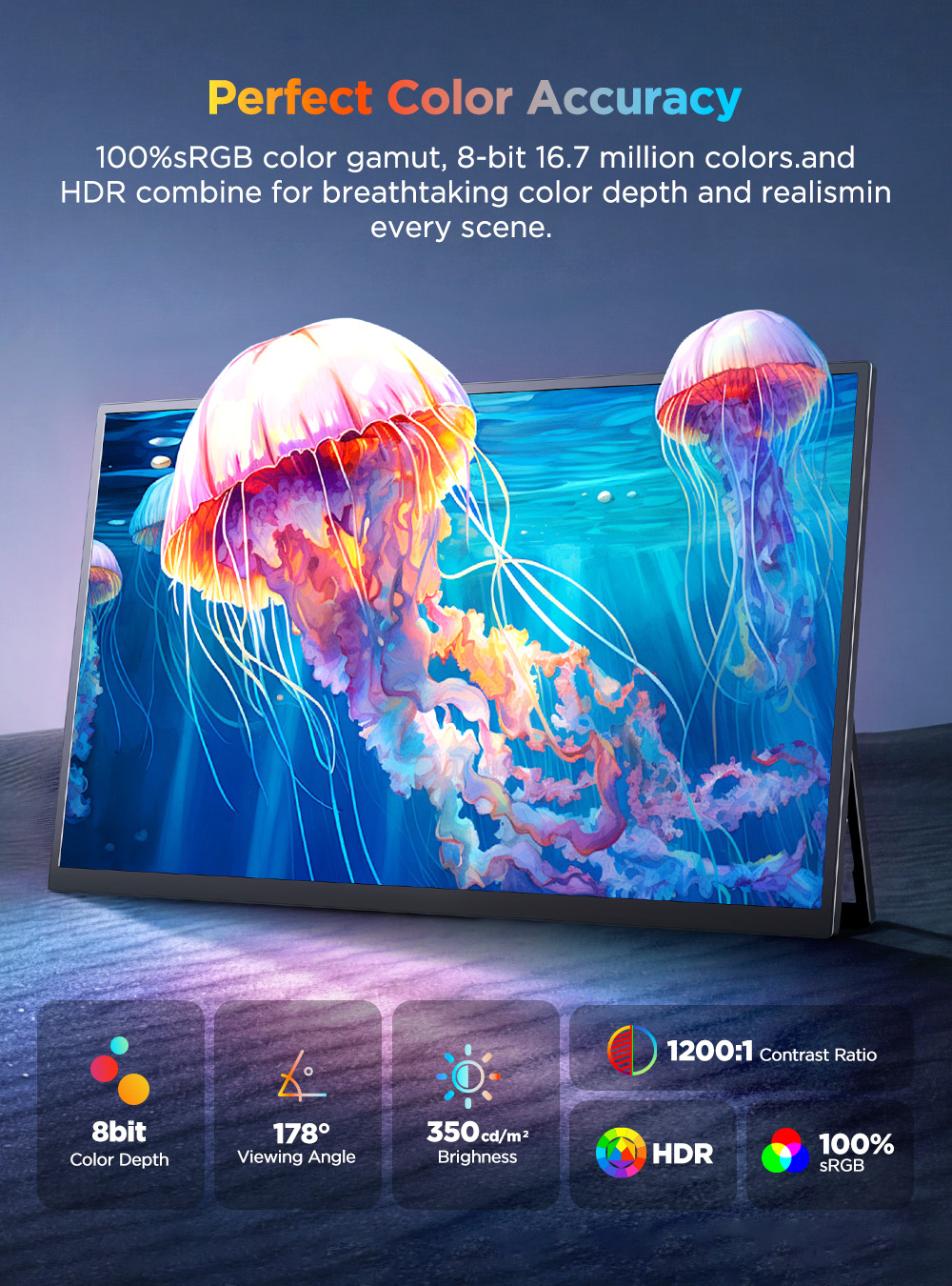 UPERFECT 4K UHD draagbare moni - Pc Gaming Ultrawide Monitor recensie en prijs