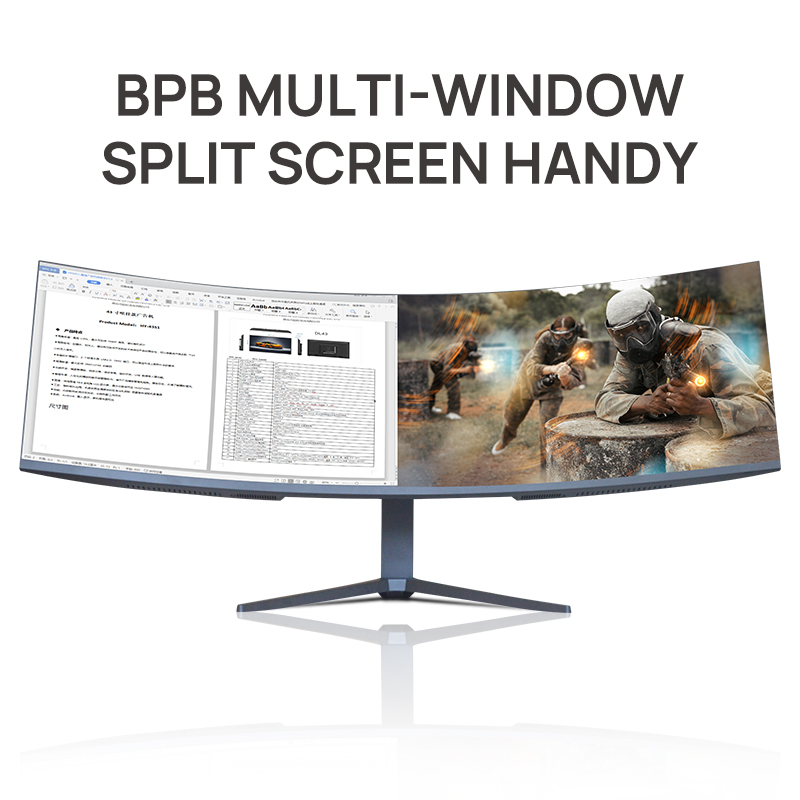 Fabriek OEM 49 inch gebogen ga - Pc Gaming Ultrawide Monitor recensie en prijs