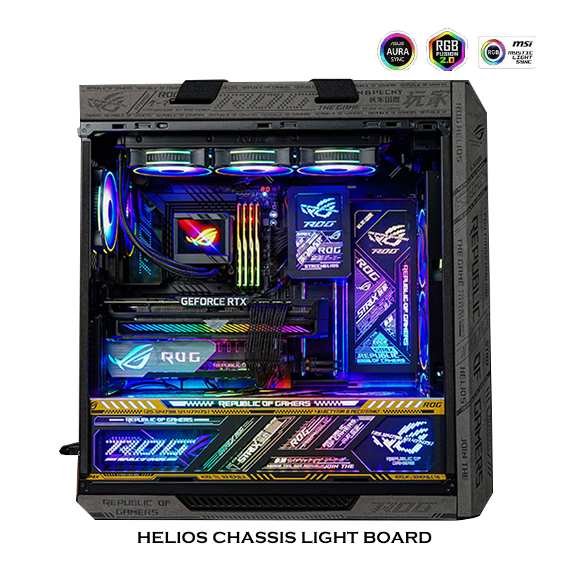 RGB Spiegel PC Case Backplate  - Pc Gaming Rog recensie en prijs