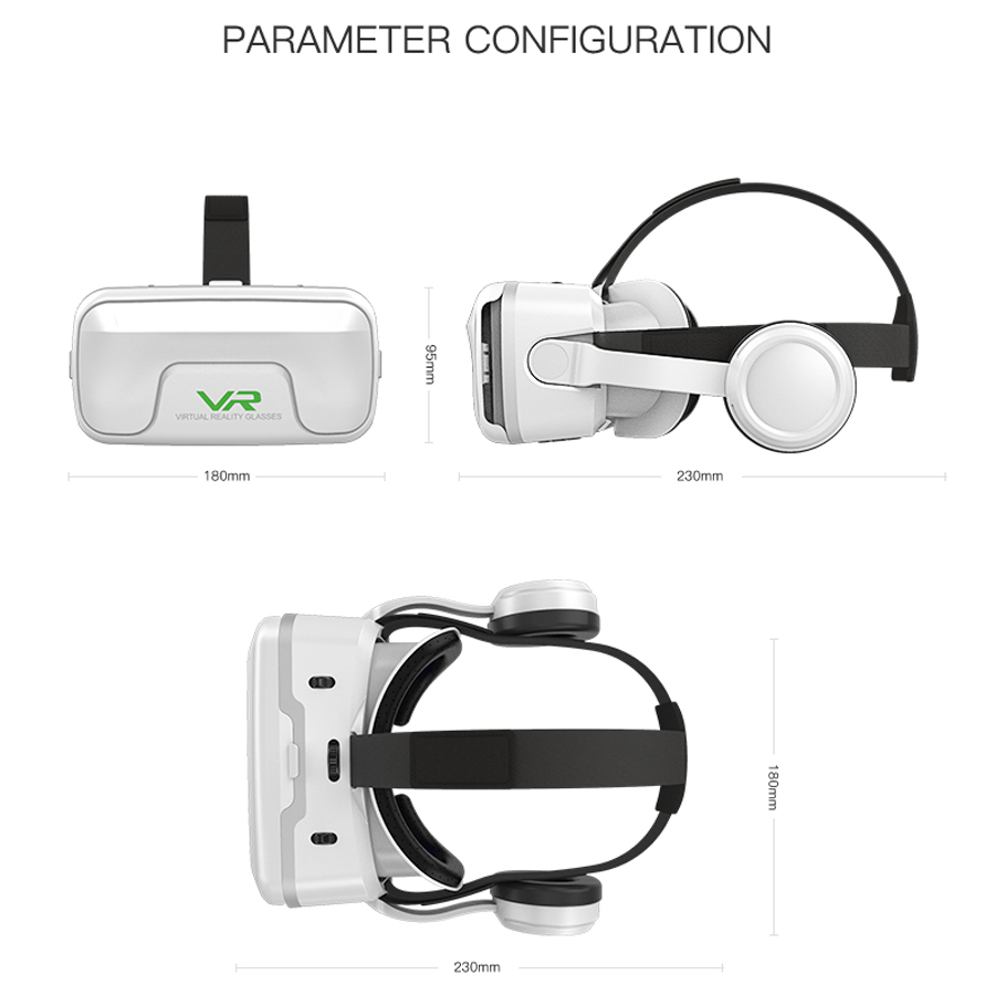VR Shinecon 10.0 Helm 3D Bril  - Vr Headset Pc recensie en prijs