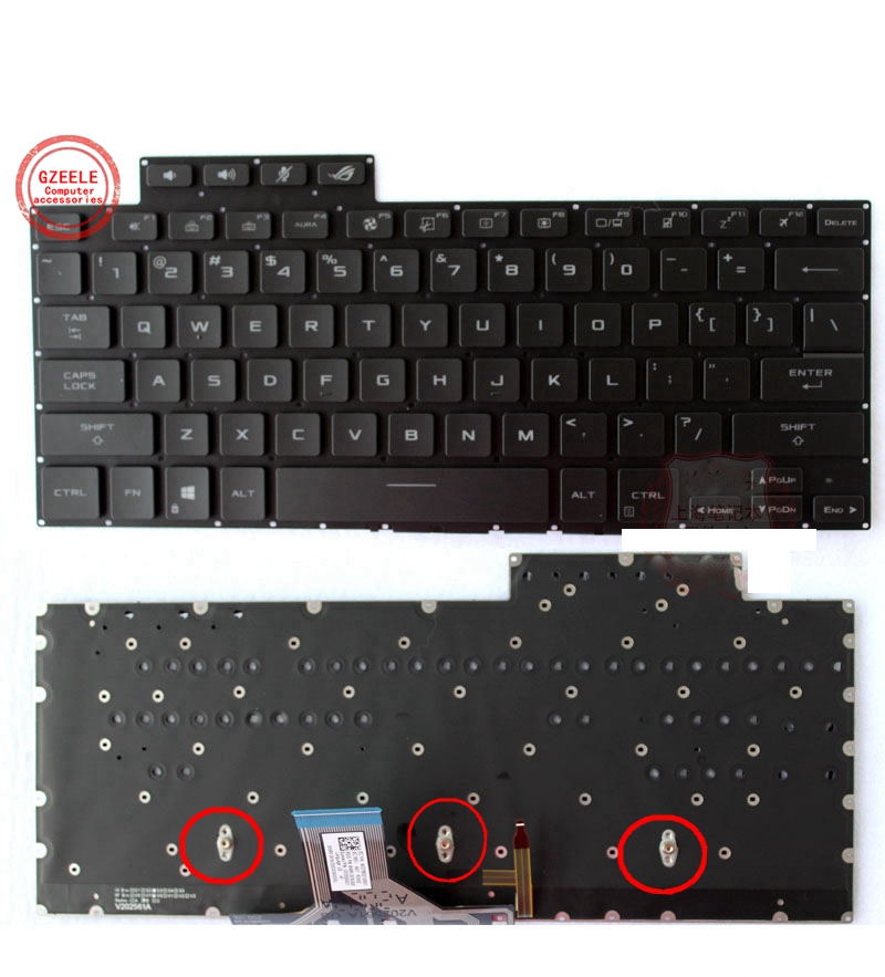 New US Backlit Keyboard for AS - Pc Gaming Rog recensie en prijs