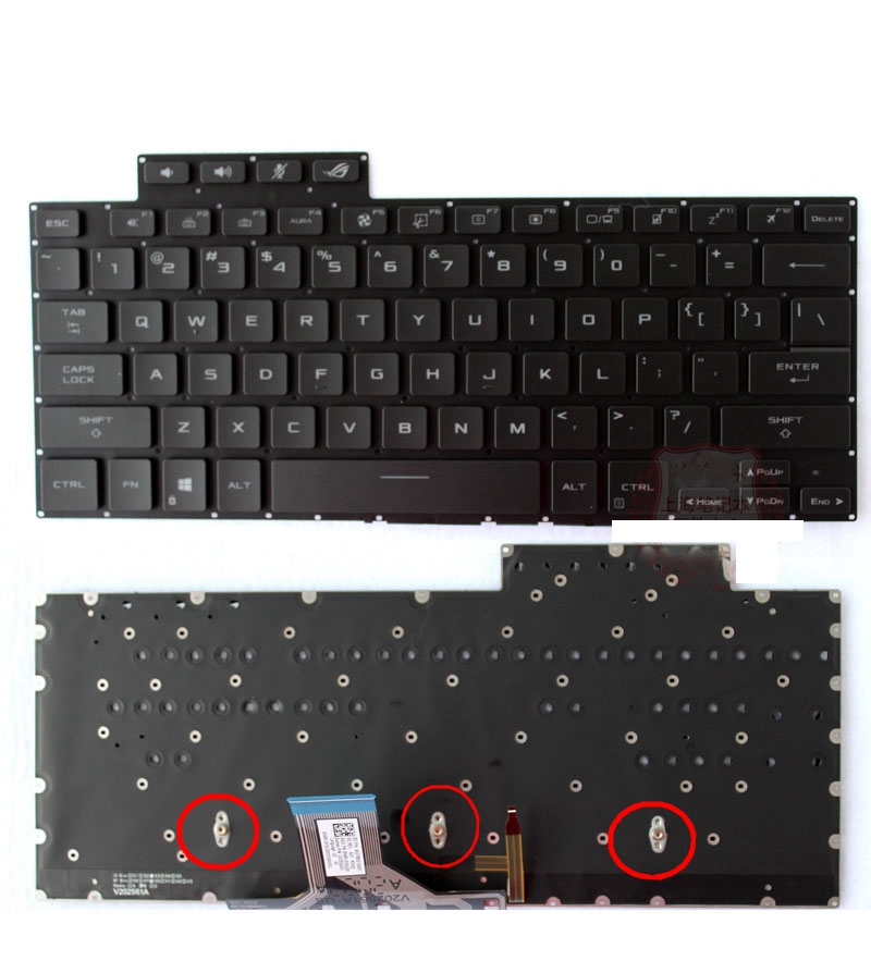 New US Backlit Keyboard for AS - Pc Gaming Rog recensie en prijs