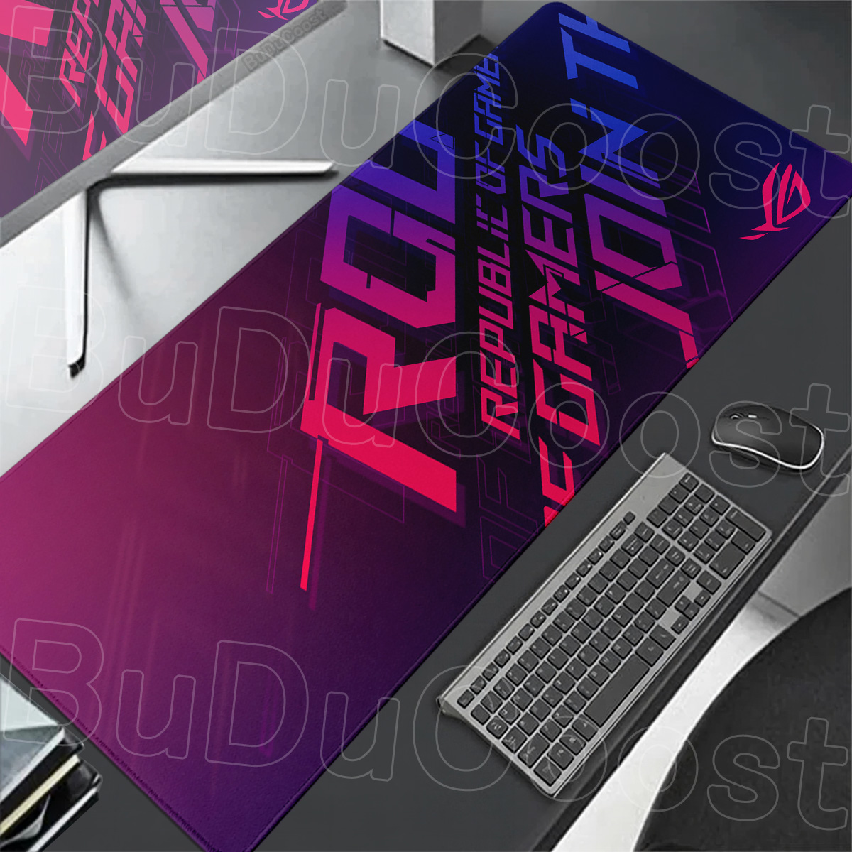Grote computer anime bureaumat - Pc Gaming Rog recensie en prijs
