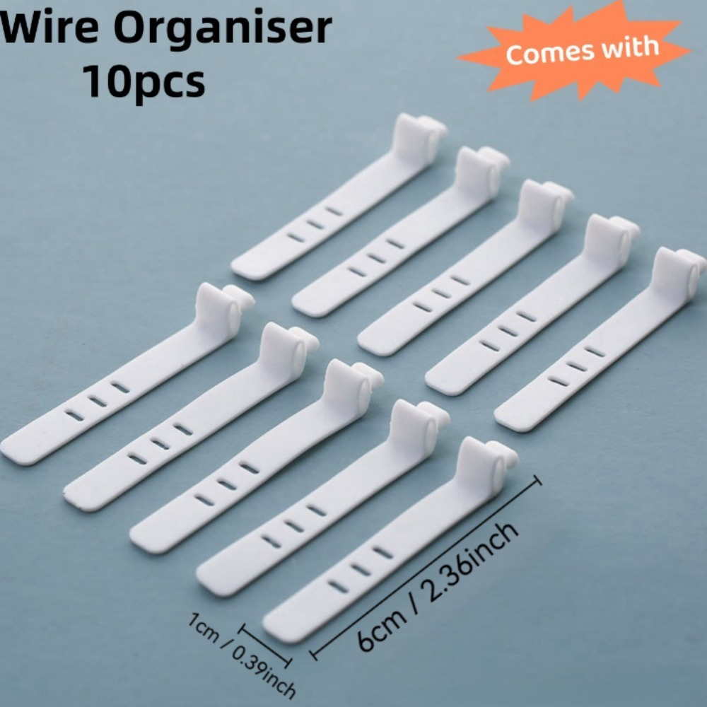 Multifunctionele kabelorganize - Desk Cable Organizer recensie en prijs