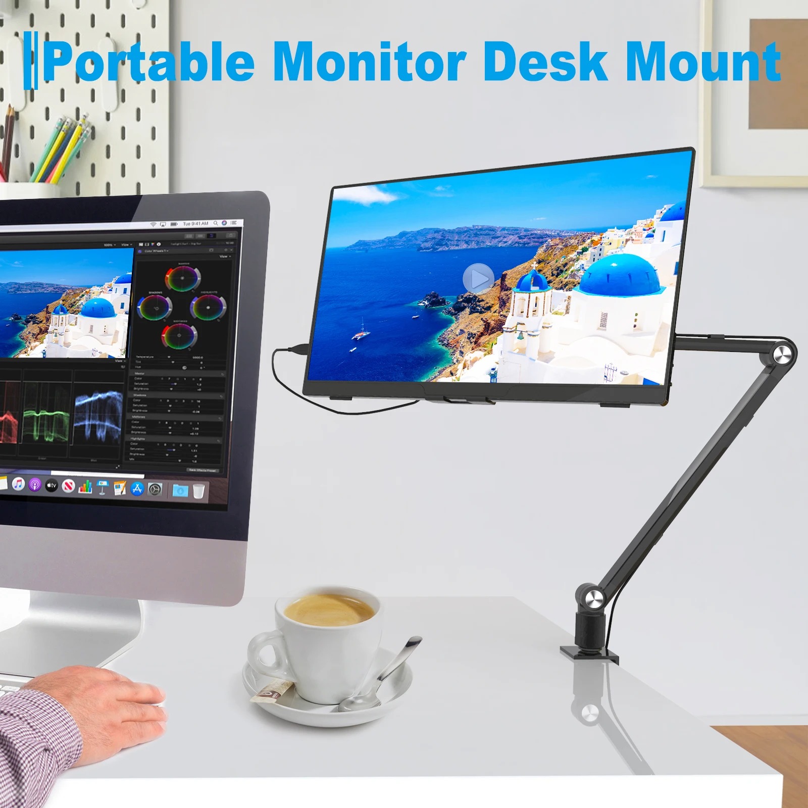 2025 tabletstandaardhouder voo - Dual Monitor Arm recensie en prijs