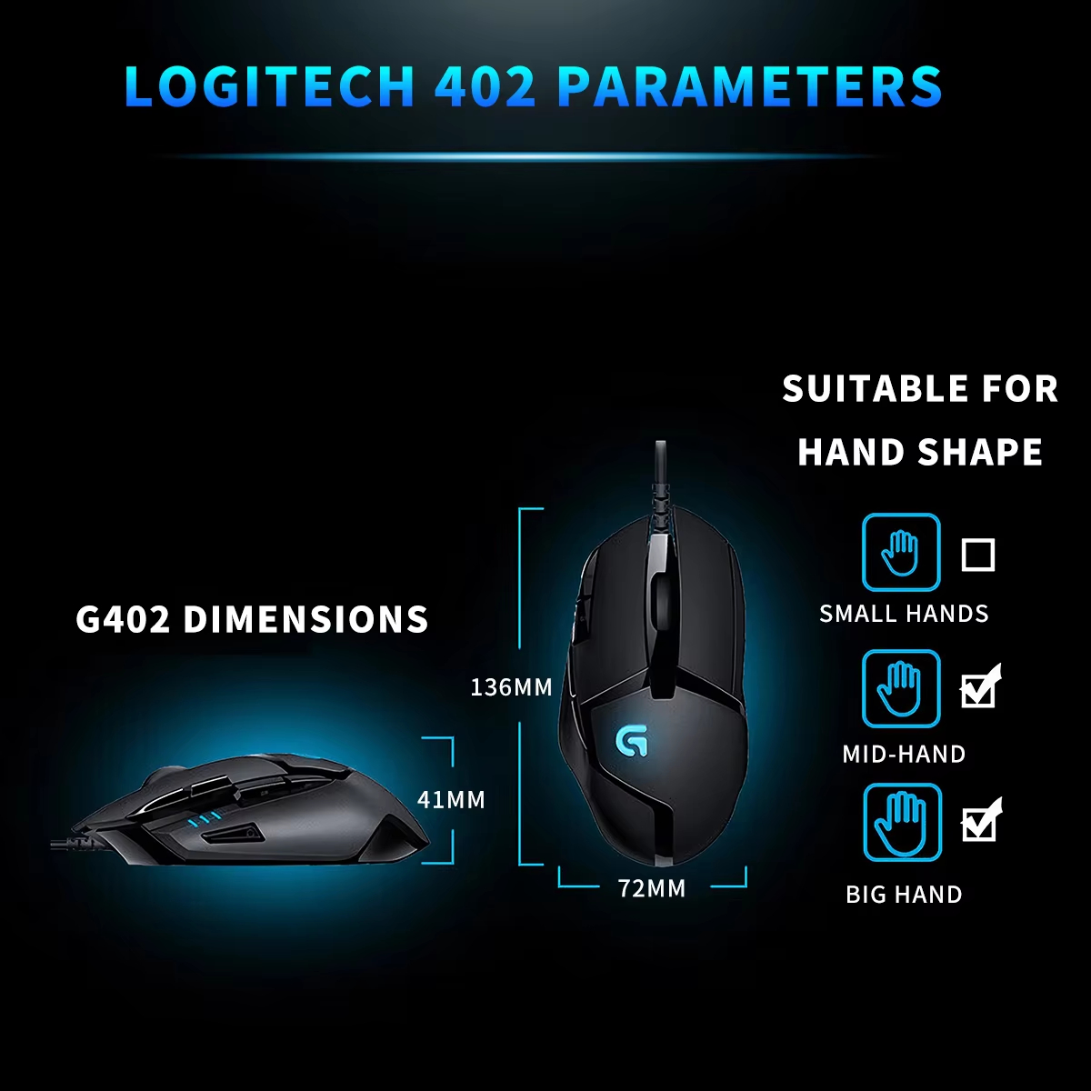 Logitech G402 Hyperion Fury FP - Pc Gaming Valorant recensie en prijs