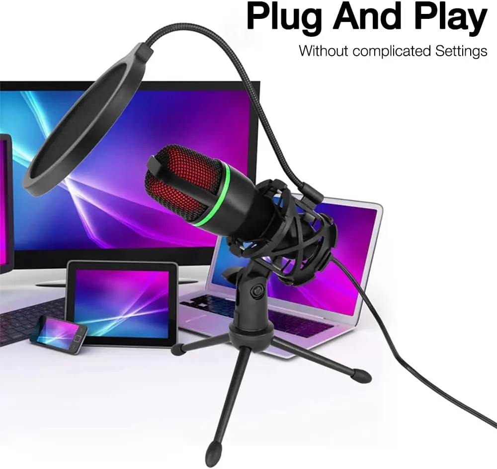 Condensatormicrofoon USB Bedra - Pc Gaming Live Streaming recensie en prijs