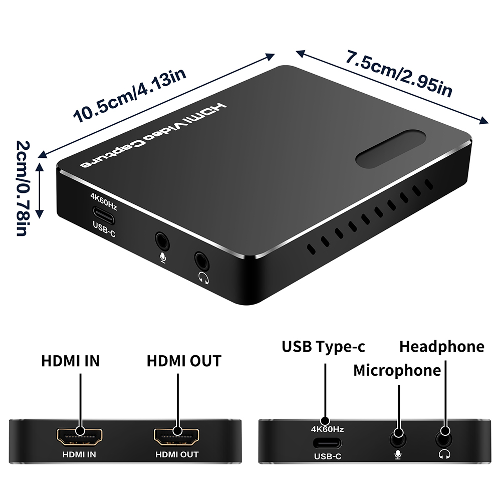 Video-opnamekaart Compatibel 4 - Capture Card Hdmi recensie en prijs