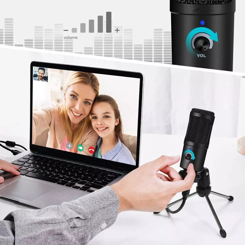 USB-condensatormicrofoon Opnam - Pc Gaming Live Streaming recensie en prijs