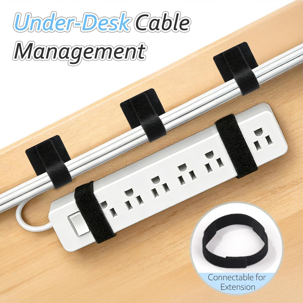 4-28Sets Zelfklevende Kabelbin - Desk Cable Organizer recensie en prijs
