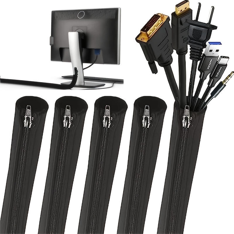 1/2/4 PCS Flexibele Kabelmanag - Desk Cable Organizer recensie en prijs