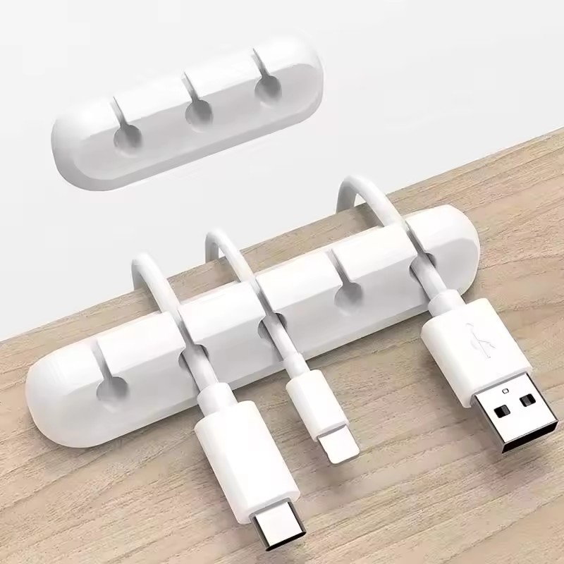 Siliconen USB-kabelclip Winder - Desk Cable Organizer recensie en prijs