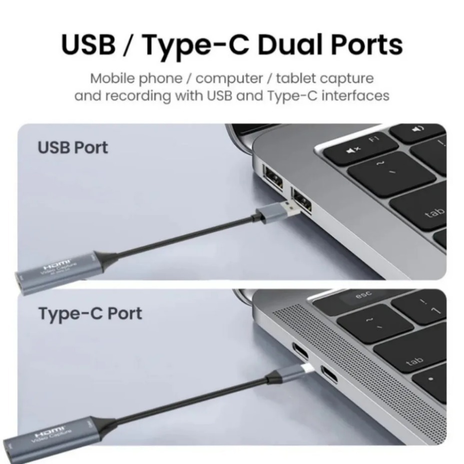 USB-C 2.0/3.0 HDMI Video Captu - Capture Card Hdmi recensie en prijs