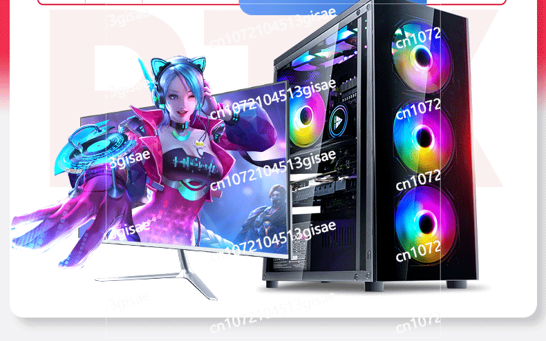 Aangepaste watergekoelde gamin - Pc Gaming Rtx 4060 recensie en prijs