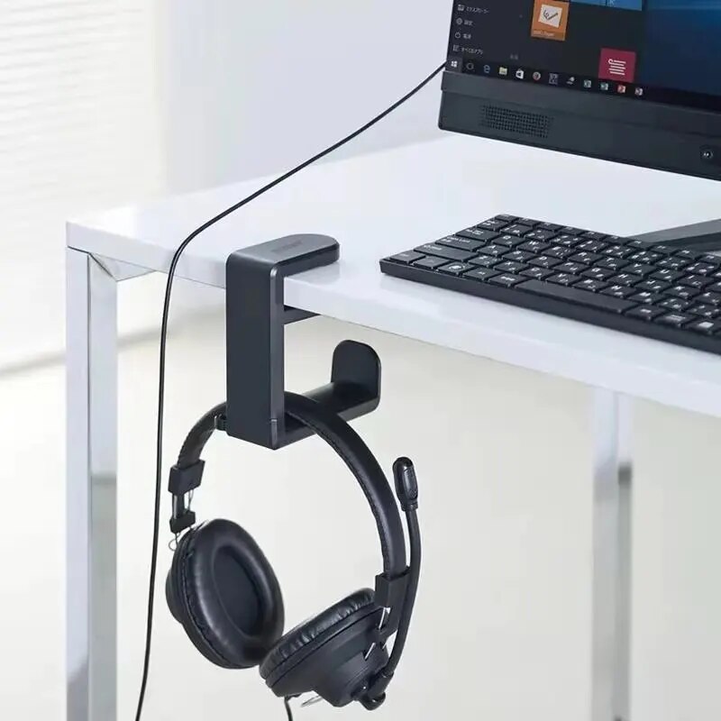Onderbureaumontage hoofdtelefo - Desk Cable Organizer recensie en prijs