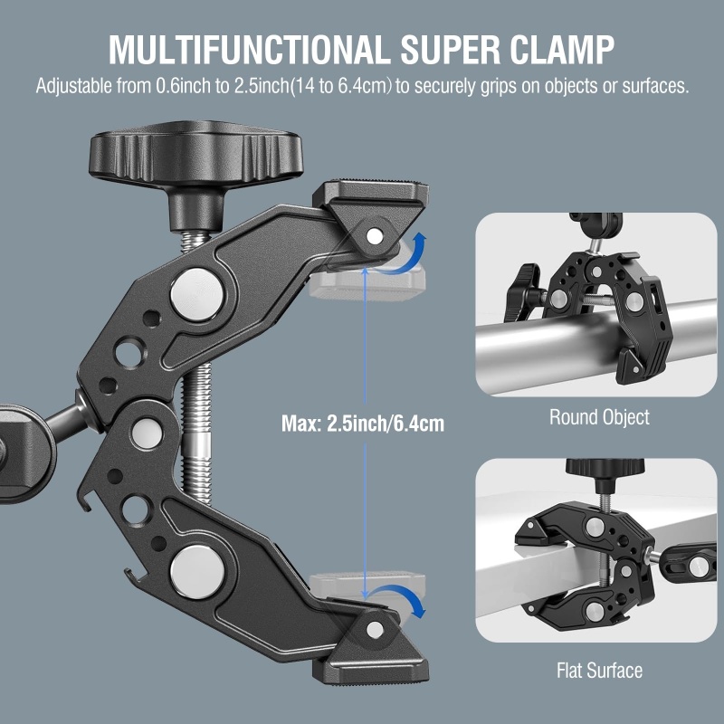 Universele aluminium superklem - Dual Monitor Arm recensie en prijs