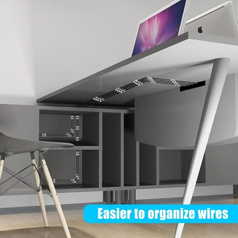 Kabelhouder Wandkabelclips Zel - Desk Cable Organizer recensie en prijs