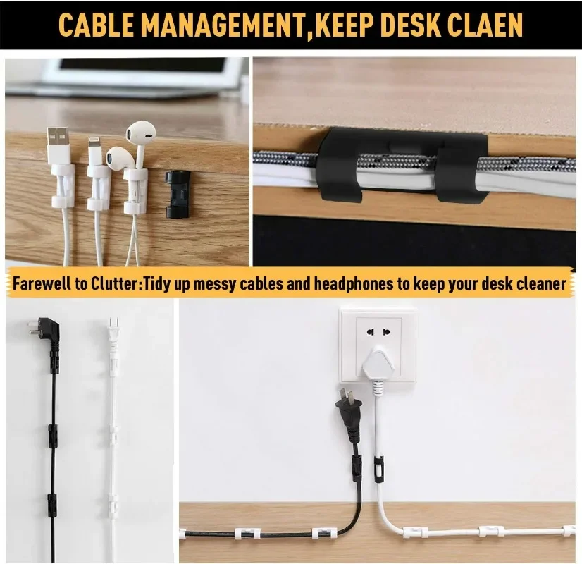 Kabelhouder Wandkabelclips Zel - Desk Cable Organizer recensie en prijs