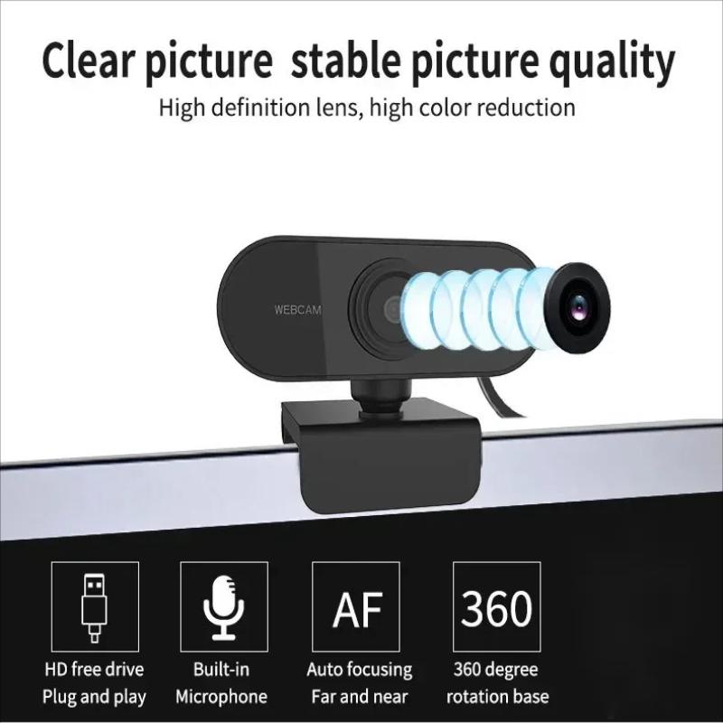 USB-webcam Plug-and-play Ingeb - Pc Gaming Live Streaming recensie en prijs
