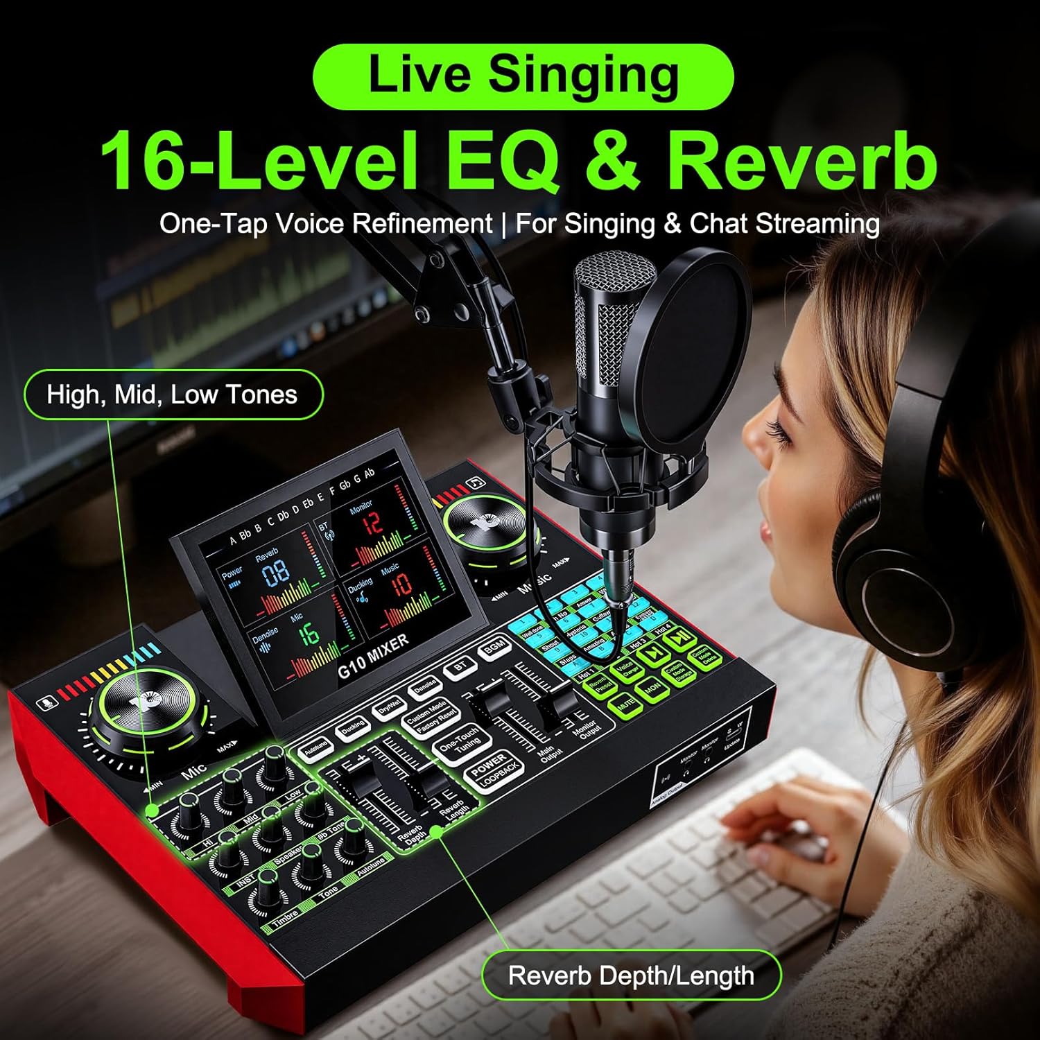 Tenlamp G10 Live streaming aud - Pc Gaming Live Streaming recensie en prijs