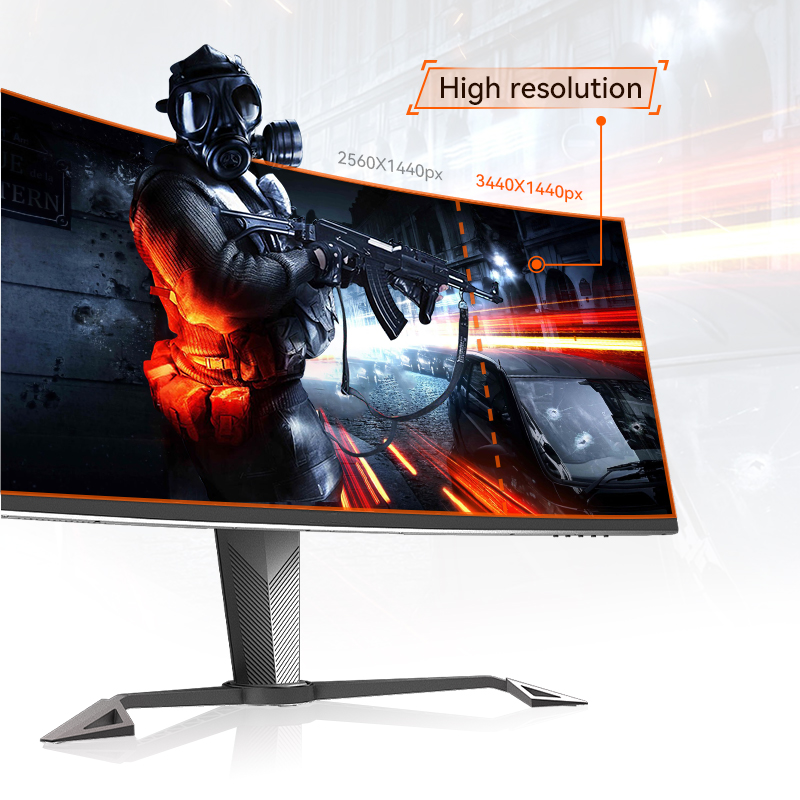 High-end 144Hz gebogen gamingm - Pc Gaming Ultrawide Monitor recensie en prijs