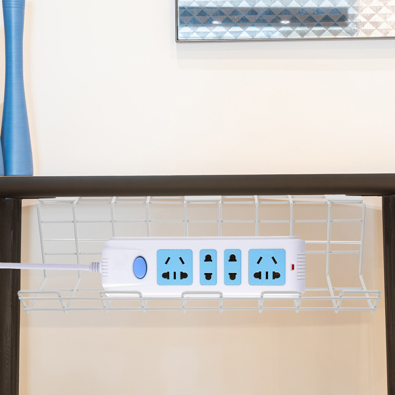 2 stuks onderbureau kabelorgan - Desk Cable Organizer recensie en prijs