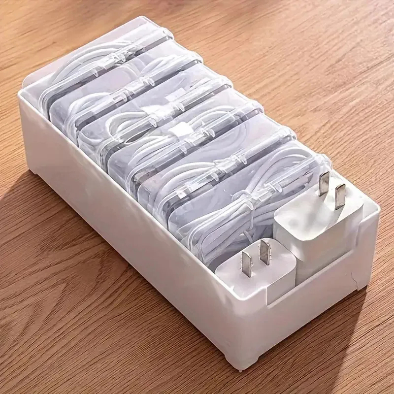Opbergdoos voor datakabels, op - Desk Cable Organizer recensie en prijs