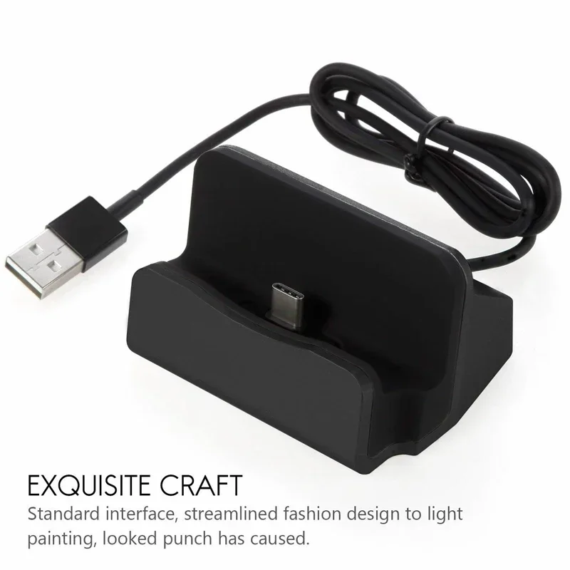 Type C USB Dock Charger Telefo - Desk Cable Organizer recensie en prijs